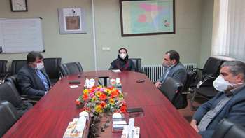 جلسه با رییس پارک علم و فناوری پردیس کشاورزی و منابع طبیعی دانشگاه تهران